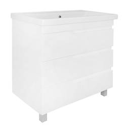 Тумба с раковиной Azario Kantri 80/3Н белый