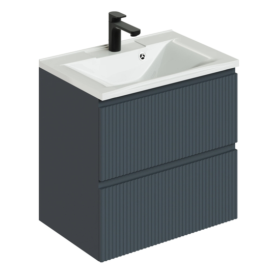 Тумба с раковиной Итана Kate 65 антрацит