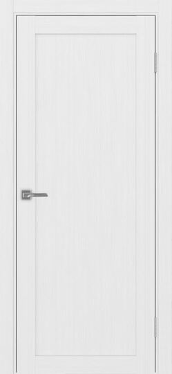 Межкомнатная дверь OPorte Турин 501.1 белый лед