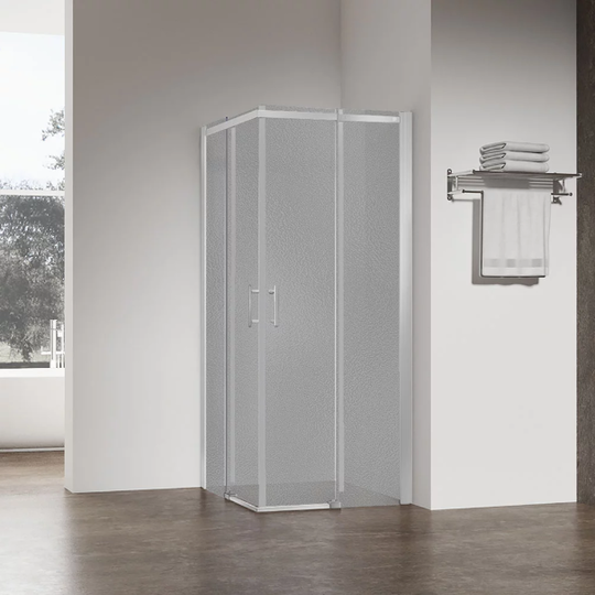 Душевой уголок Veconi RV-50CH 80x80x195 стекло pear