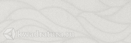 Настенная плитка Ceramica Classic Vega серый рельеф 20х60