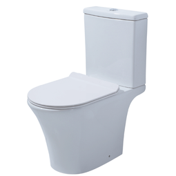 Унитаз-компакт безободковый Azario Verde AZ-8220 с сиденьем
