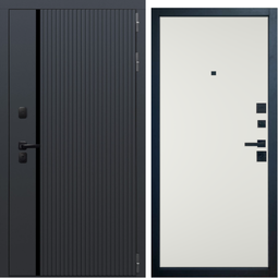Входная дверь VFD Line Антрацит/Niuta Midwhite