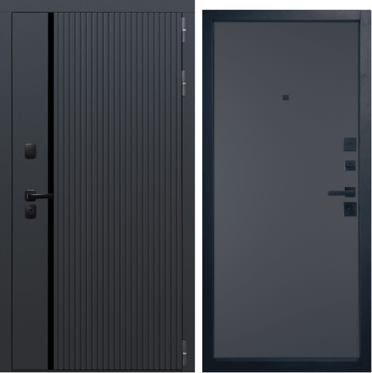 Входная дверь VFD Line Антрацит/Niuta Onyx