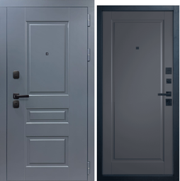 Входная дверь VFD Status Муар серый/Glanta Onyx