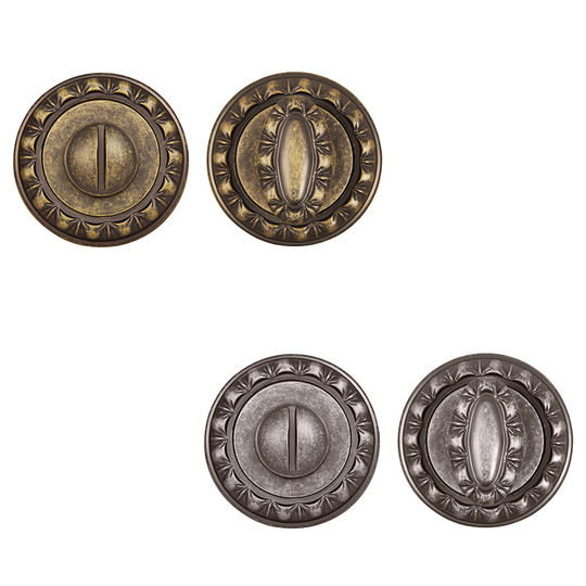 Завертка Punto BK6.R.MT53 круглая в цвет ручки