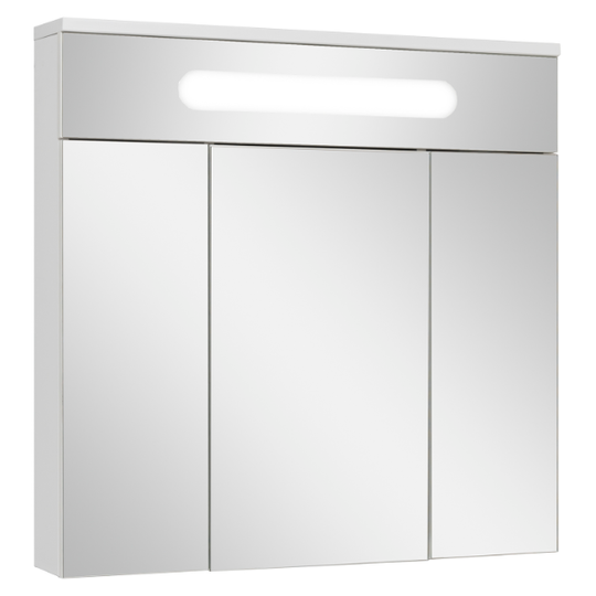 Зеркало-шкаф Aqua de Marco Olivia 80 белый с подсветкой