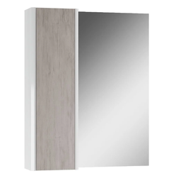 Зеркало-шкаф Домино Uno 60 L/R дуб серый