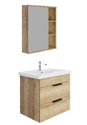 Комплект мебели для ванной Onika Легран 60.13 дуб галифакс