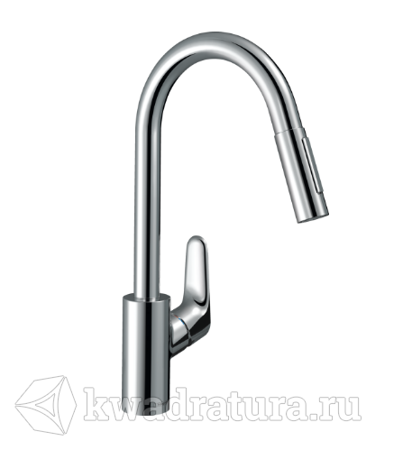 Смеситель для кухни Hansgrohe 31815000 Focus с выдвижным душем